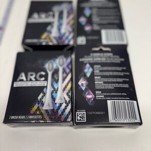 NWT 8 ARC Replacement Toothbrush Brush Heads